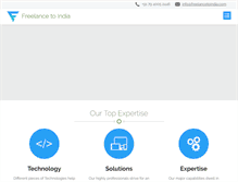 Tablet Screenshot of freelancetoindia.com